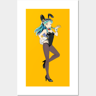 Sexy Bunny Urusei Posters and Art